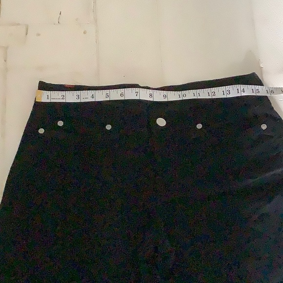 7 seven for all mankind y2k corduroy jeans cropped gaucho for fall size 29 - Picture 5 of 8